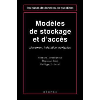 Modèles de stockage et d'accès