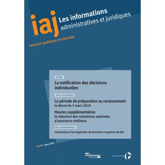 La notification des décisions individuelles
