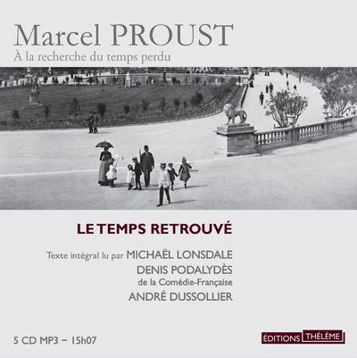 Le Temps retrouvé - Marcel Proust - Livre CD