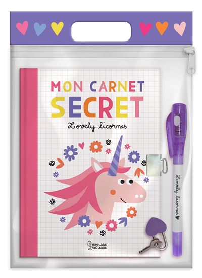 Mon carnet secret Licornes