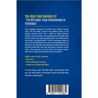 Summary: The 8th Habit