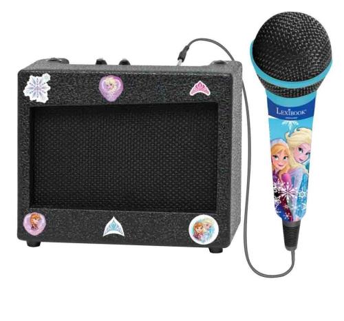 Enceinte portable avec micro Frozen La Reine des Neiges Lexibook