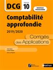Comptabilité approfondie 2019/2020 - DCG - Epreuve 10 - Corrigés des Applications