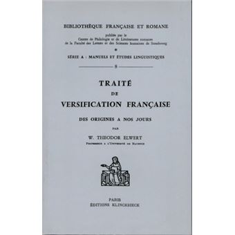 Traité de versification française
