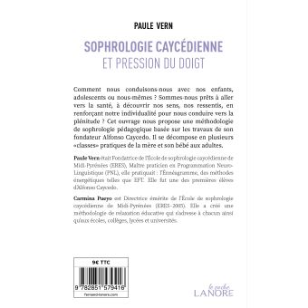 Sophrologie caycédienne et pression du doigt