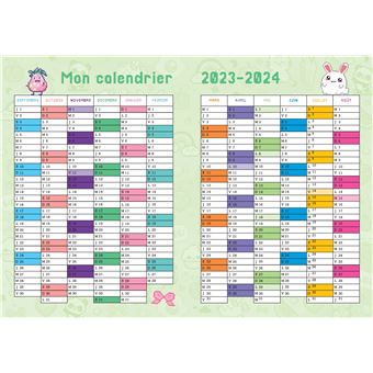 Agenda pixels kawai 2023-2024