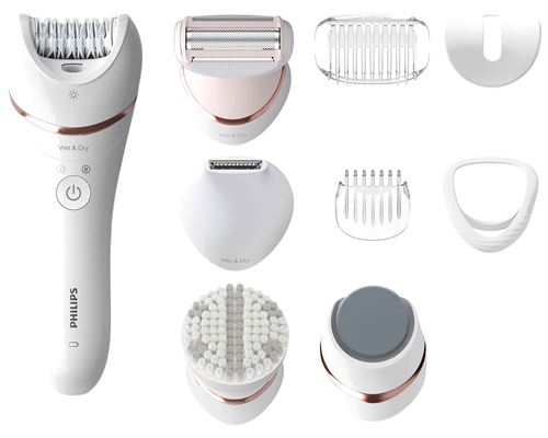 Épilateur Électrique Philips Rechargeable Étanche Blanc BE740/10