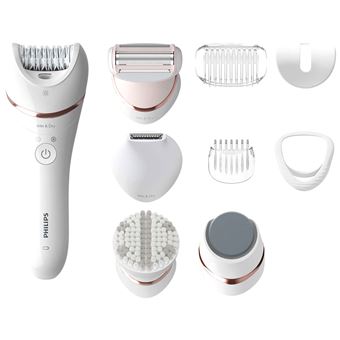 Epilateur rechargeable étanche blanc Philips BE740/10 - 1