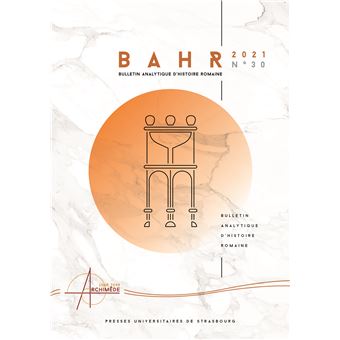 Bulletin analytique d'Histoire romaine