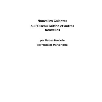 L'Oiseau Griffon et autres Nouvelles