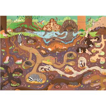 Sous la terre - Puzzle