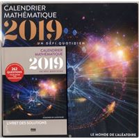 Calendrier mathématique - 2019