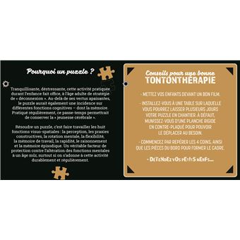 Coffret les tontons façon puzzles