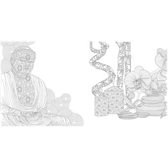 Harmonies zen - Dessins à colorier