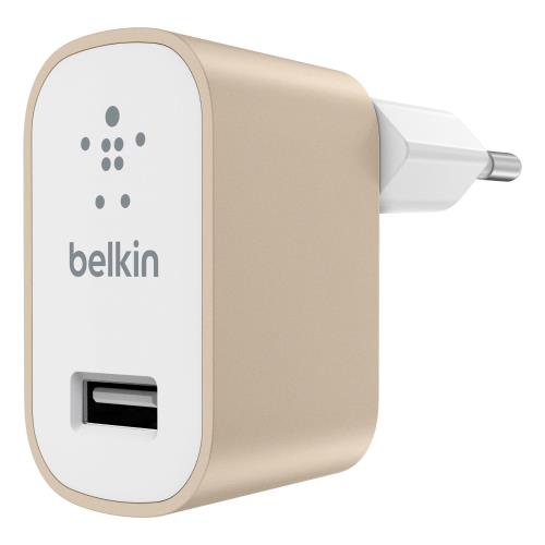 Chargeur secteur Belkin Premium 2.4 A Or