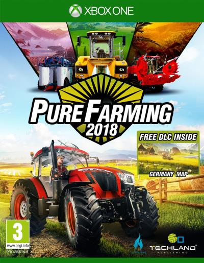 Pochette avant du jeu Pure Farming 2018 Day One Edition Xbox One