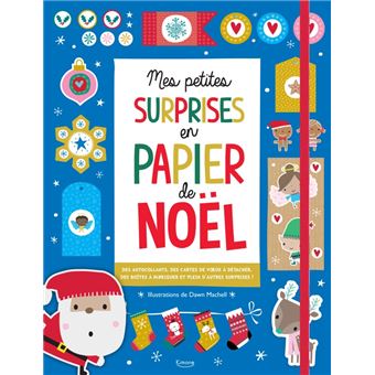 Mes petites surprises en papier de noël