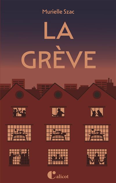 La Greve - Murielle Szac - Calicot - broche - Roman junior