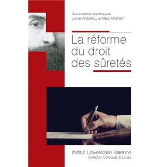 La reforme du droit des suretes