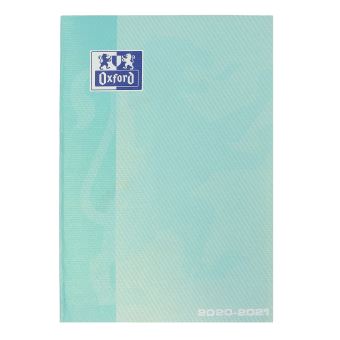 Agenda journalier Oxford Pastels d'école 2022 2023 12 x 18 cm Modèle aléatoire