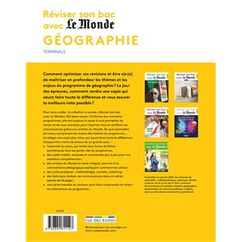 Réviser son bac avec le Monde : Géographie 2021