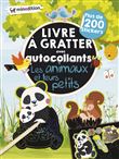 Mon livre d'autocollants à gratter - Les animaux et leurs petits
