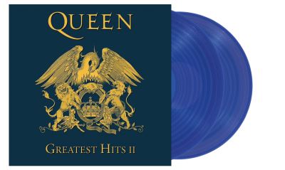 Greatest Hits II - Blue Vinyl - Queen France Fanclub greatest hits flix pix  2