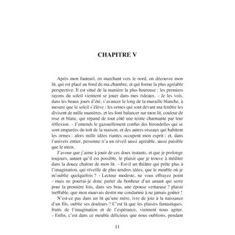 Voyage autour de ma chambre