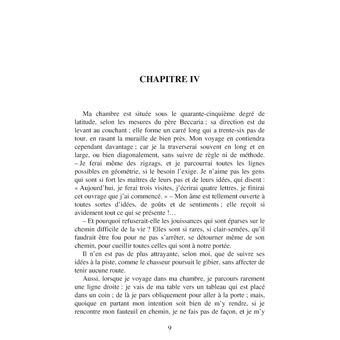 Voyage autour de ma chambre