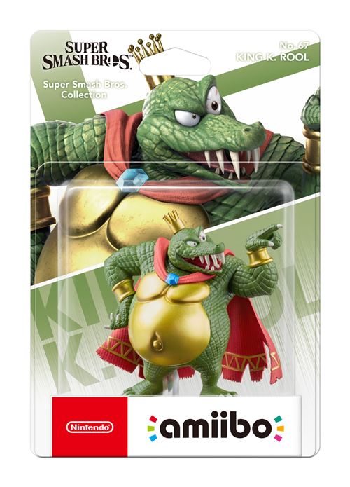 Figurine Amiibo Roi K. Rool