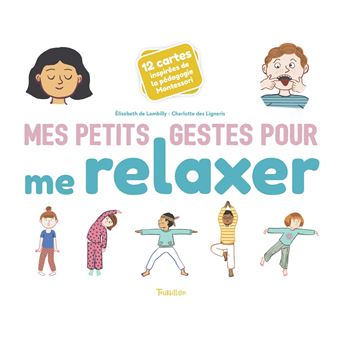 Mes petits gestes pour me relaxer