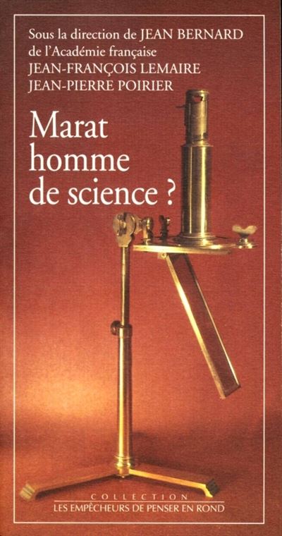 Marat homme de science
