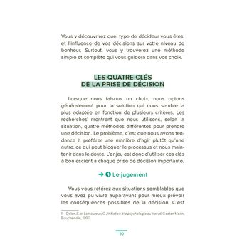 Indécision. Une méthode unique pour enfin savoir faire un choix rapidement !