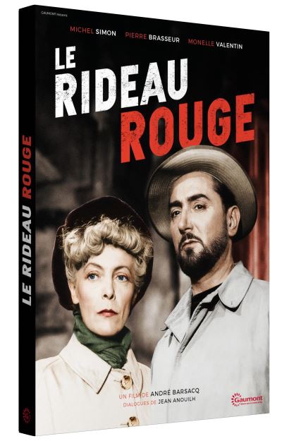 Le rideau rouge DVD