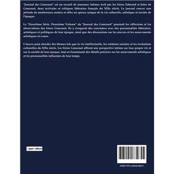 Journal Des Goncourt