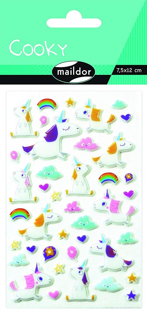 Stickers Maildor Cooky Licornes
