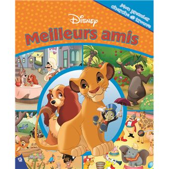Disney meilleurs amis et le roi lion - mon premier cherche et trouve