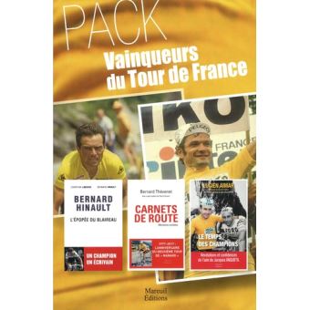 Pack Vainqueurs du tour de France (3 volumes)