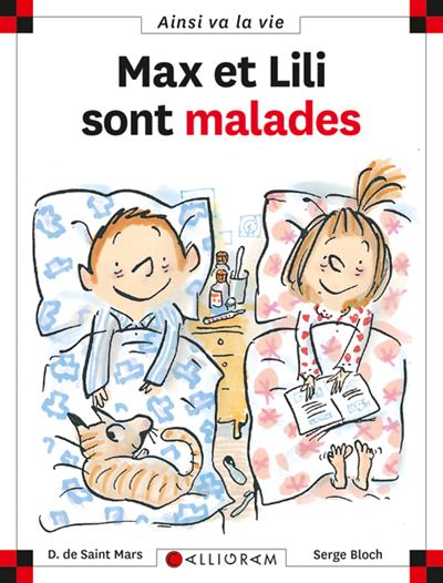 N°58 Max et Lili sont malades - DOMINIQUE SAINT MARS (DE) - cartonné