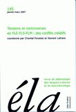 Études de linguistique appliquée - N°1/2007