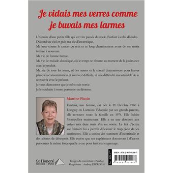 Je vidais mes verres comme je buvais mes larmes