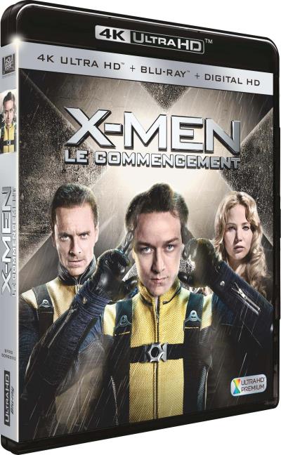 X-Men Le commencement Combo Blu-ray 4K DVD