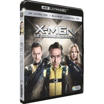 X-MenX-Men Le commencement Combo Blu-ray 4K DVD