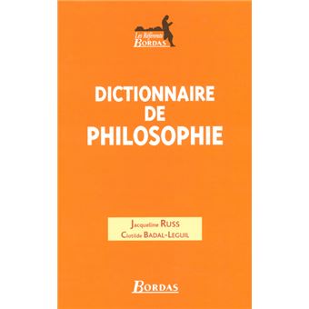 Dictionnaire de philosophie - 1