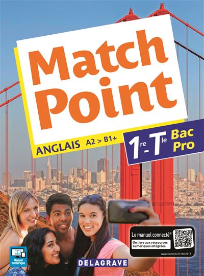 Match Point 1re, Tle Bac Pro (2017) - Pochette élève