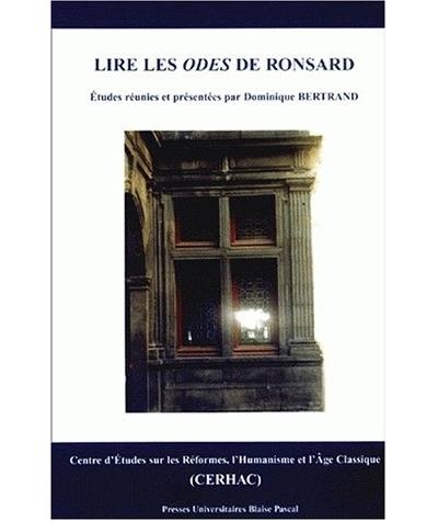Lire Les odes de Ronsard