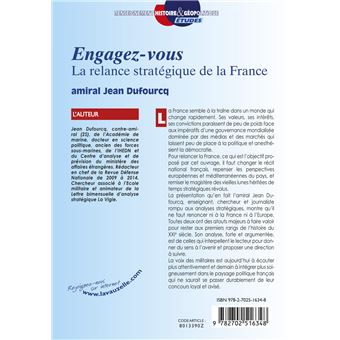 Engagez-vous, la relance stratégique de la France