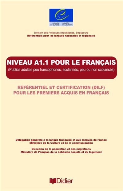 Niveau A1.1, référentiel et certification DIFL pour les premiers acquis en français