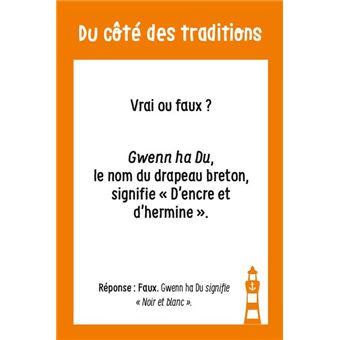 Les petits jeux d'apéro - Breizh quiz, NE - Le jeu - Muriel Villebrun -  Gwalarn