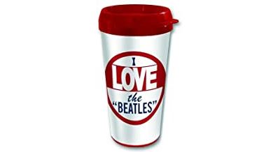 Travel mug I love the Beatles
